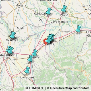 Mappa Strada dell'Abbondanza, 27058 Voghera PV, Italia (17.66611)