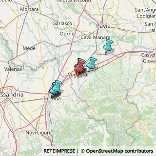 Mappa Strada Santa M. Bianca, 27058 Voghera PV, Italia (8.4675)