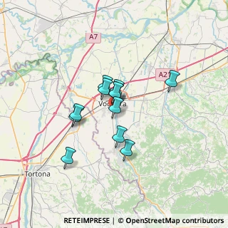 Mappa Strada Santa M. Bianca, 27058 Voghera PV, Italia (4.785)