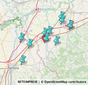 Mappa Via Don Giovanni Biscaldi, 27058 Voghera PV, Italia (6.63545)