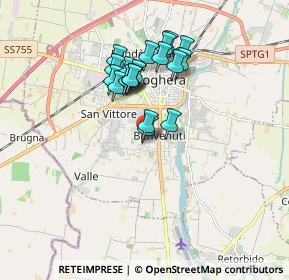 Mappa Via Don Giovanni Biscaldi, 27058 Voghera PV, Italia (1.45)