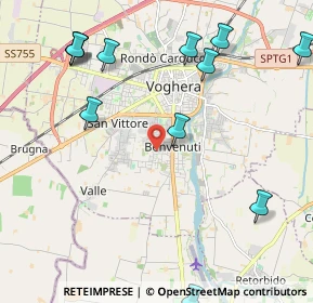 Mappa Via Don Giovanni Biscaldi, 27058 Voghera PV, Italia (2.6775)