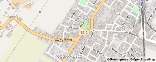 Mappa Poggio Rusco