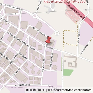 Mappa Via Vernea, 143, 10042 Nichelino, Torino (Piemonte)