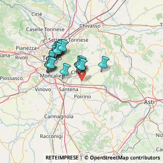 Mappa Via Fratelli Bandiera, 10023 Cadoneghe PD, Italia (11.5605)
