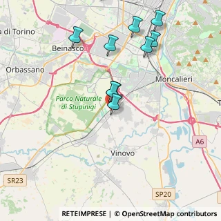 Mappa Via Sant'Andrea, 10048 Nichelino TO, Italia (4.70462)