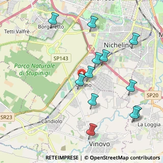 Mappa Via Sant'Andrea, 10048 Nichelino TO, Italia (2.20083)
