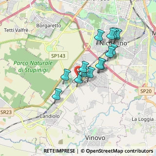 Mappa Via Sant'Andrea, 10048 Nichelino TO, Italia (1.47357)