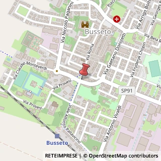 Mappa Piazza Giacomo Matteotti, 10, 43011 Busseto, Parma (Emilia Romagna)