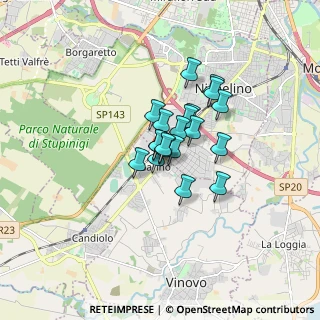 Mappa Via Monviso, 10048 Vinovo TO, Italia (0.96)