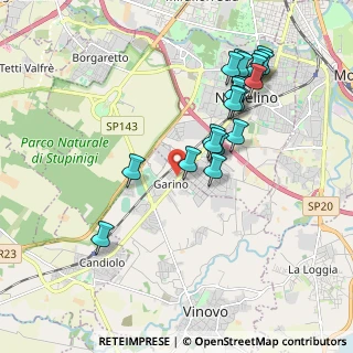 Mappa Via Monviso, 10048 Vinovo TO, Italia (1.9615)