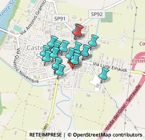 Mappa Via Lorenzo Perosi, 15053 Castelnuovo Scrivia AL, Italia (0.2705)