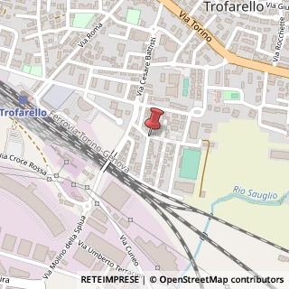 Mappa Via Galileo Galilei, 10028 Trofarello TO, Italia, 10028 Trofarello, Torino (Piemonte)