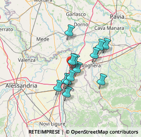 Mappa Strada Privata Tavernelle, 15053 Castelnuovo Scrivia AL, Italia (9.83846)