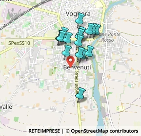 Mappa Via Modigliani, 27058 Voghera PV, Italia (0.6875)