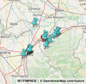 Mappa Via Modigliani, 27058 Voghera PV, Italia (10.28643)