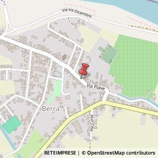Mappa Via piave 87, 44033 Berra, Ferrara (Emilia Romagna)