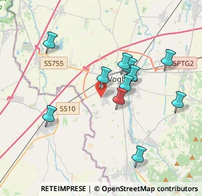 Mappa Via S. Vittore, 27058 Voghera PV, Italia (3.49818)