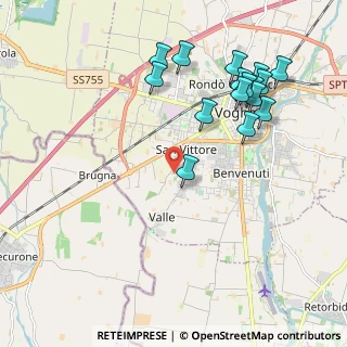 Mappa Via S. Vittore, 27058 Voghera PV, Italia (2.23625)