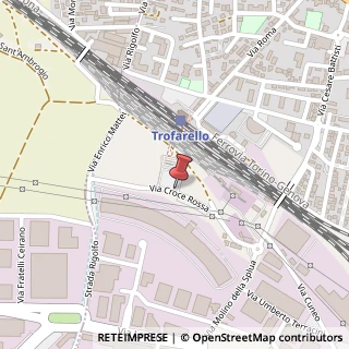 Mappa Via della Croce Rossa, 10028 Trofarello TO, Italia, 10028 Trofarello, Torino (Piemonte)