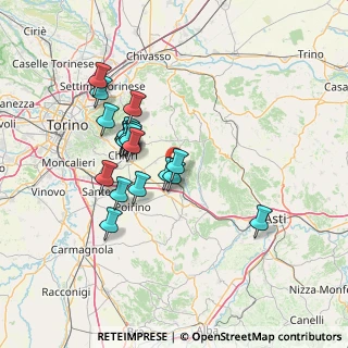 Mappa Strada Savi Gianassi, 14019 Villanova d'Asti AT, Italia (12.41579)