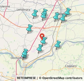 Mappa Piazza Giuseppe Di Vittorio, 45030 Frassinelle Polesine RO, Italia (7.85833)