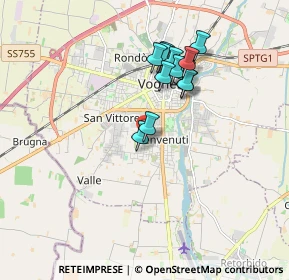 Mappa Via Luigi Barbieri, 27058 Voghera PV, Italia (1.51615)