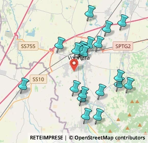 Mappa Via Luigi Barbieri, 27058 Voghera PV, Italia (3.8935)