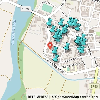 Mappa Via Giuseppe Zanchetta, 15053 Castelnuovo Scrivia AL, Italia (0.23333)