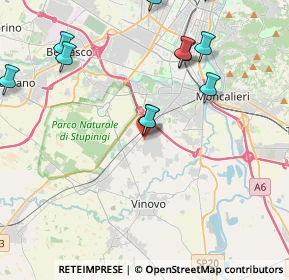 Mappa Via Milazzo, 10042 Nichelino TO, Italia (5.66357)