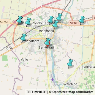 Mappa Via Generale Carlo Alberto dalla Chiesa, 27058 Voghera PV, Italia (2.51364)