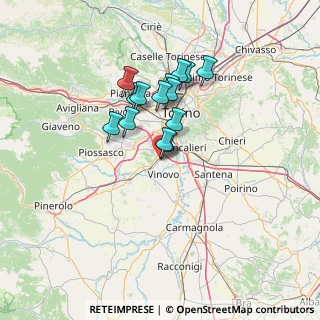 Mappa Via Camillo Benso Conte di Cavour, 10048 Torino TO, Italia (10.49429)