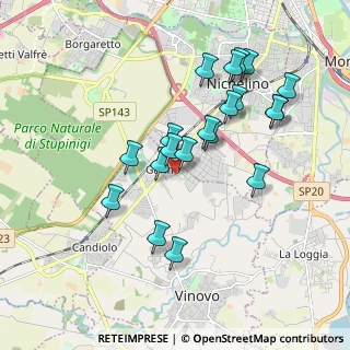 Mappa Via Camillo Benso Conte di Cavour, 10048 Torino TO, Italia (1.767)