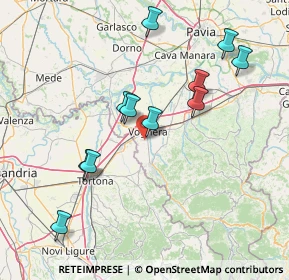 Mappa Via Salvo D'Acquisto, 27058 Voghera PV, Italia (15.28091)