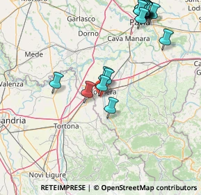 Mappa Via Salvo D'Acquisto, 27058 Voghera PV, Italia (20.0035)