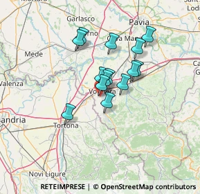 Mappa Via Salvo D'Acquisto, 27058 Voghera PV, Italia (9.73571)