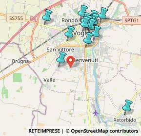 Mappa Via Salvo D'Acquisto, 27058 Voghera PV, Italia (2.27667)