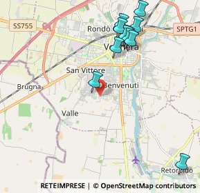 Mappa Via Salvo D'Acquisto, 27058 Voghera PV, Italia (2.30182)