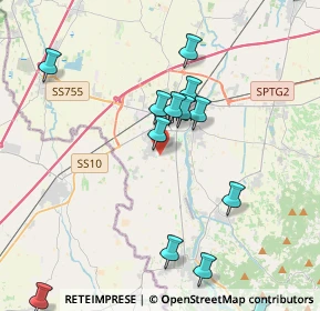 Mappa Via Salvo D'Acquisto, 27058 Voghera PV, Italia (5.53882)