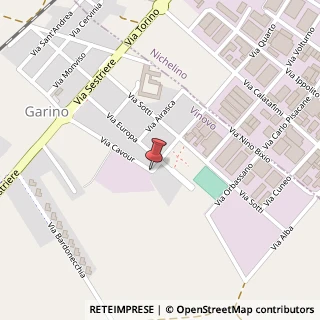 Mappa Via Cavour, 26, 10048 Vinovo, Torino (Piemonte)