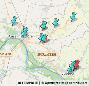 Mappa Via Staffolo, 26040 Casalmaggiore CR, Italia (4.36923)