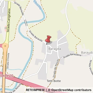 Mappa Strada Barauda,  37, 10024 Moncalieri, Torino (Piemonte)