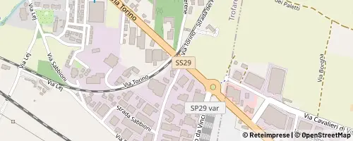 Mappa Trofarello