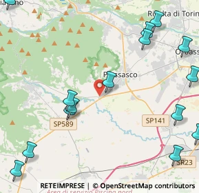 Mappa Via Giovanni Berchet, 10045 Piossasco TO, Italia (6.225)