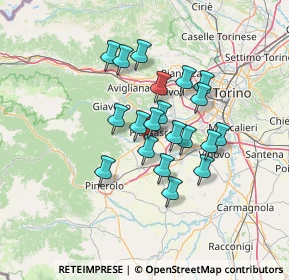 Mappa Via Giovanni Berchet, 10045 Piossasco TO, Italia (10.5855)