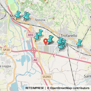Mappa Via Fortunato Postiglione, 10024 Moncalieri TO, Italia (1.75833)