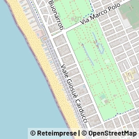 Hartă Viareggio