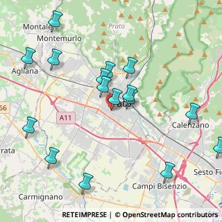 Mappa Via Paolo dell'Abbaco, 59100 Prato PO, Italia (5.00824)