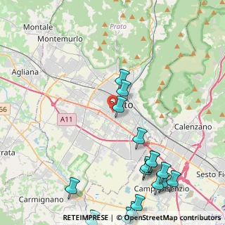Mappa Via Paolo dell'Abbaco, 59100 Prato PO, Italia (6.01412)