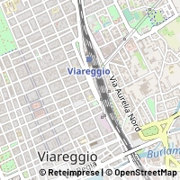 Karte Viareggio